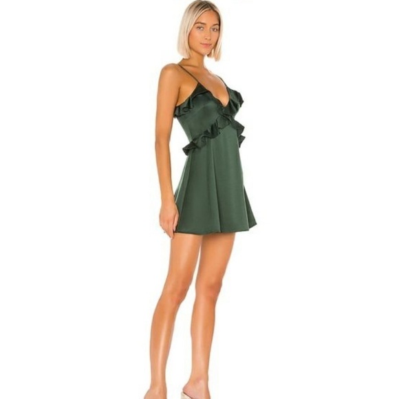 NWT Revolve x House of Harlow 1960 | Amita Dress in Emerald - Picture 1 of 6